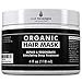 Organic Biotin Hair Mask For Hair Growth by Hair Thickness Maximizer. Stop Hair Loss and Thinning. Hair Thickening Conditioner DHT Blocking Treatment for Deep Repair with Keratin, Black Castor, Jojoba