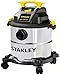Stanley 5 Gallon Wet Dry Vacuum, 4 Peak HP Stainless Steel 3 in 1 Shop Vac Blower with Powerful Suction, Multifunctional Shop Vacuum W/ 4 Horsepower Motor for Job Site,Garage,Basement,Van,Workshop primary