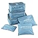 Cocoly 7pcs travel Organizers Packing Cubes Luggage Organizers Compression Pouches