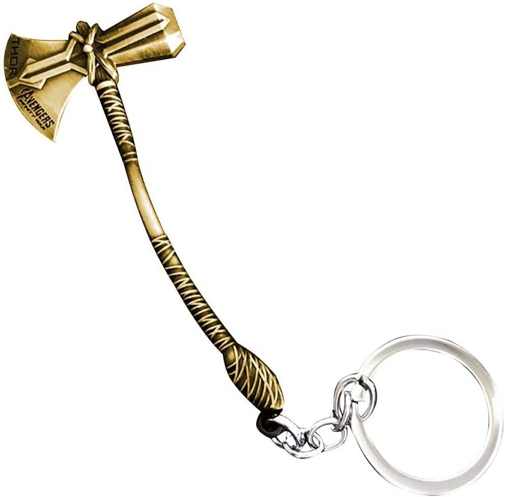 Stormbreaker Keychain Axe Keychain Hammer Thor Keychain Hammer Key Ring