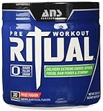 ANS Performance Ritual Pre-Workout, Delivers Extreme Energy with Intense Focus and Raw Power, Sugar-Free Fruit Fusion, 240 Gram