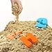 MOTION SAND Play Sand , 2.2LBS of Natural Sand and Motion Creative Learning Playset with 52 Pcs Molds Kit, Non-Toxic Sand for Kids