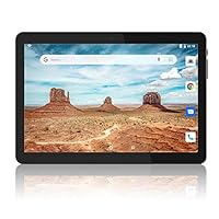Tablet 10 inch, Android 8.1 Tablet PC, 16GB, 5G WiFi and Dual Camera, GPS, Bluetooth, 1280x800 IPS Display, Google Certified Tablets - Black