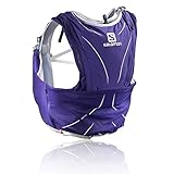 Salomon ADV SKIN 12 SET Sports Water Bottles, Spectrum Blue/White, Medium/Large