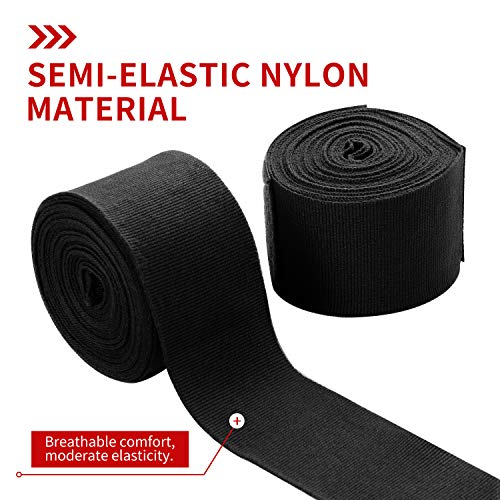 PROIRON Boxing Hand Wraps for Men & Women&Kids 180 & 106 inch Handwraps for MMA, Muay Thai, Kickboxing & Martial Arts Training Semi-Elastic Hand Wraps(Pair)