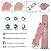 Fullmosa Leather Bands Compatible with Apple Watch 41mm 40mm 38mm 42mm 44mm 45mm 46mm 49mm Women Band Strap for iWatch Ultra 2/Ultra/10/9/8/7/6/5/4/3/2/1/SE2/SE, 42mm 41mm 40mm 38mm Pink