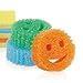 Scrub Daddy 3-Piece Color Sponges Set | Each sponge measures 3.75