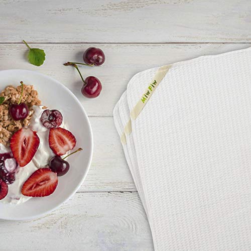 Miw-Piw-Reusable-Unpaper-Towels-Set-10-Highly-Absorbent-Bamboo-Paper-Towel-Washable-Paperless-Recycled-Organic-Cotton-Napkins-Bathroom-Roll-Cleaning-Cloths-Eco-Friendly-Zero-Waste