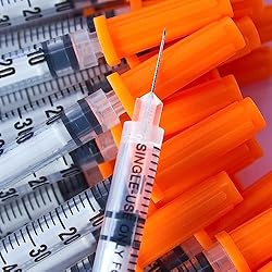 U-100 1cc Lab Syringes with Needle 29 Gauge 1/2