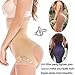 SAYFUT Women's Butt Lifter Shaper Seamless Tummy Control Hi-waist Thigh Slimmer,Nude,M/L(Waist 24