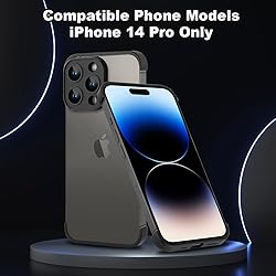 aidvaia Metal Frameless Phone Case Compatible with
