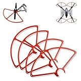 HOBBYTIGER Snap On/Off Prop Guards for Yuneec All Versions Typhoon G Typhoon Q500 4K Q500+ Quadcopter Drone Tool Free Quick Release Quick Disconnect Propeller Protector