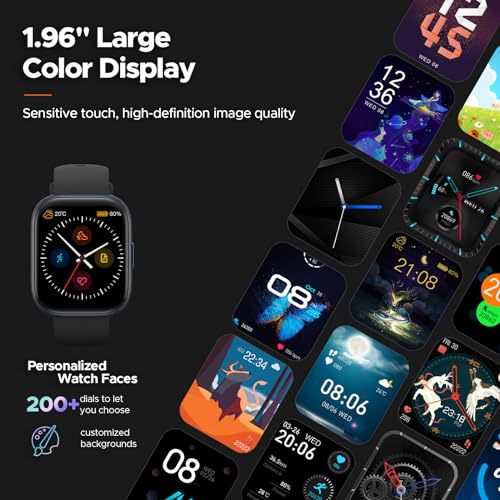 truefree Smart Watch for Men Women with Bluetooth Call 1.96