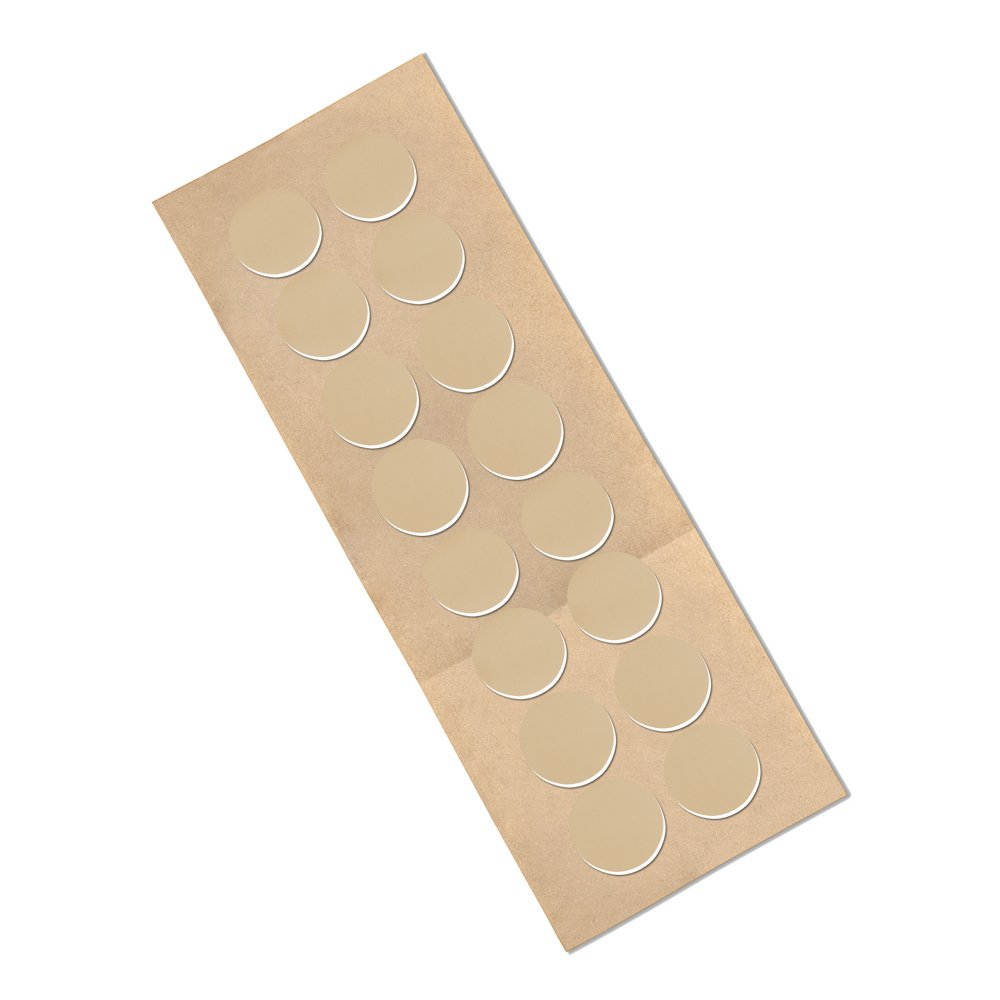 TapeCase 950 CIRCLE-0.813"-250 Adhesive Transfer Tape Converted from 3M 950, 0.813" Diameter Circle (Pack of 250)