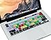 XSKN Adobe Photoshop Shortcuts Silicone Keyboard Cover Skin for 2015 and Earlier Released MacBook Air 13 inch & MacBook Pro 13 15 17 inch (US/European ISO Keyboard)