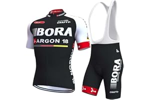 beyleaycau Mens Cycling Jersey And Shorts Set Xxxl short Sleeve Autumn Cycling Clothes With Gel Padded Bib Tights