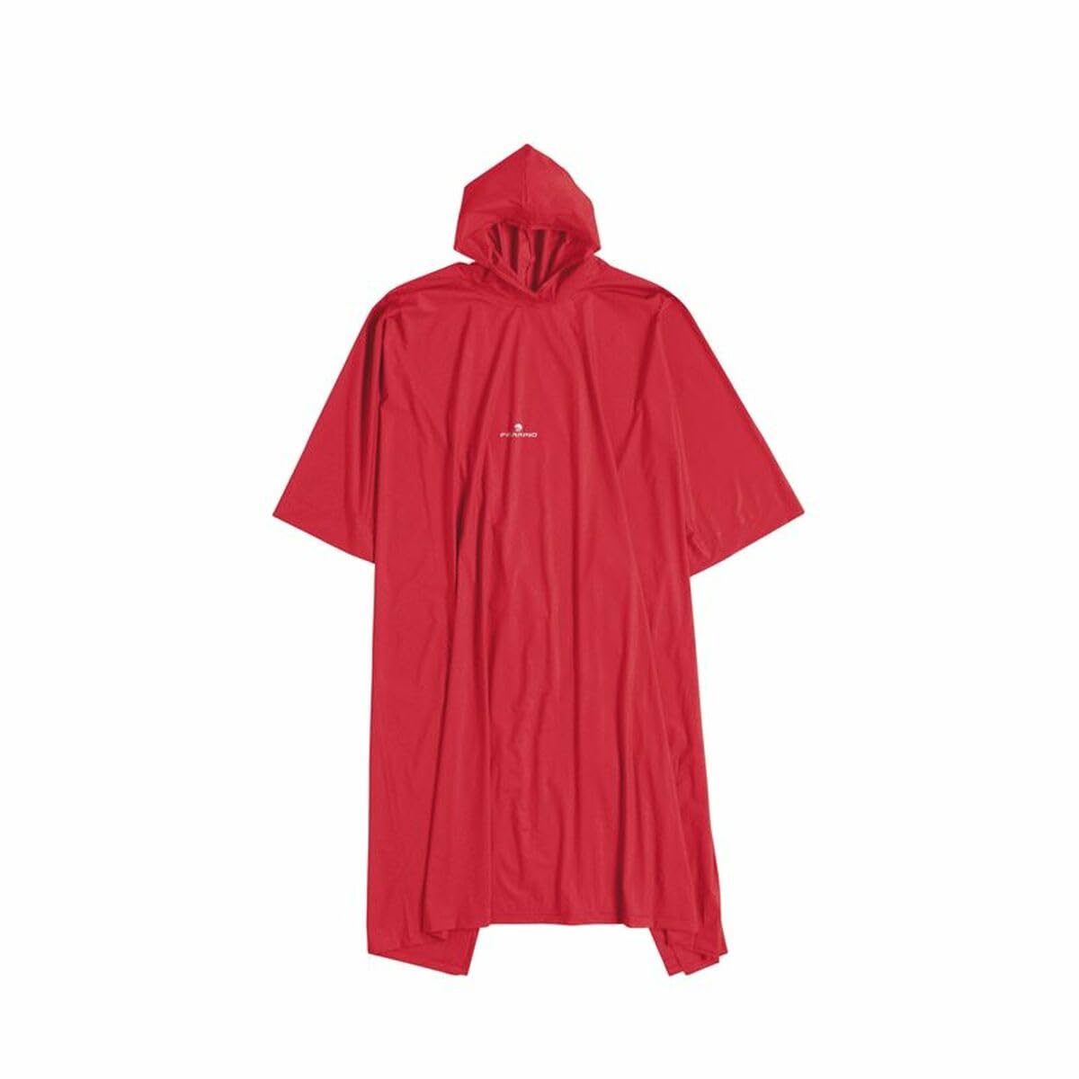 Ferrino Poncho Junior, Cape Waterproof, Men's, Poncho,Red,130 cm