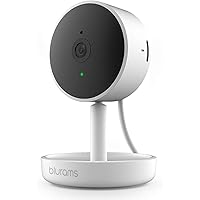 Blurams Home Pro, Security Camera 1080p FHD | w/Facia Recognition, 2-Way Talk, Human/Sound Detect, Person Alert, Privacy Area, Night Vision and Siren | Cloud/Local Storage Available, Works with Alexa
