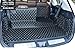 Worth-Mats 3D Full Coverage Waterproof Car Trunk Mat For Infiniti QX60 7 Seat-Black