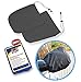 SnowOFF Car Side Mirror Snow Covers Set - Protect Auto Exterior Rear View Mirrors from Snow, Ice & Frost - BONUS Demist Cloth - Automotive Door Armor - Fit Cars, CRVs some SUVs - Like Windshield Cover