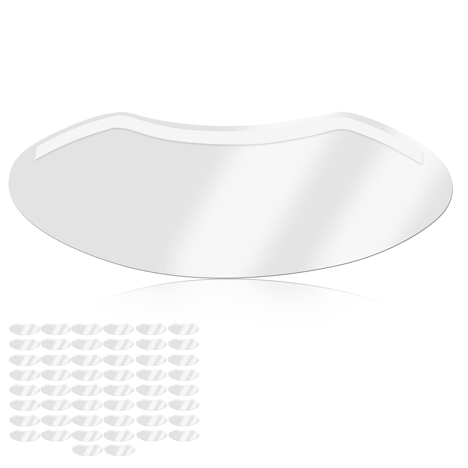 Transparent Microblading Face – Lightweight Eyebrow & Eyelash Extension for Salon, Spa, and Home Use 50pcs Pack