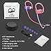 LETSCOM Bluetooth Headphones IPX7 Waterproof, Wireless Sport Earphones, HiFi Bass Stereo Sweatproof Earbuds w/Mic, Noise Cancelling Headset for Workout, Running, Gym, 8 Hours Play Time