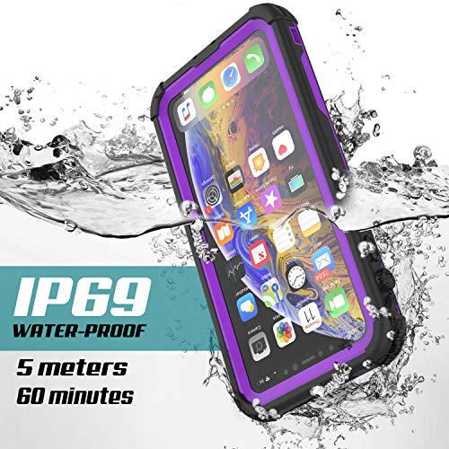 Punkcase iPhone X Waterproof Case [Navy Seal Extreme Series] [Slim Fit