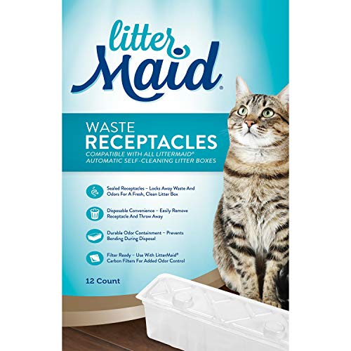 Littermaid Waste Receptacles, 12 Pack Pricepulse