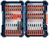 Bosch 44 Piece Impact Tough Screwdriving Custom Case System Set SDMS44
