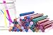 60pcs 10 Color Hot Glue Gun Sticks by Salare Hot Melt Glue Sticks Mini 7mm x 10cm For DIY Art Craft