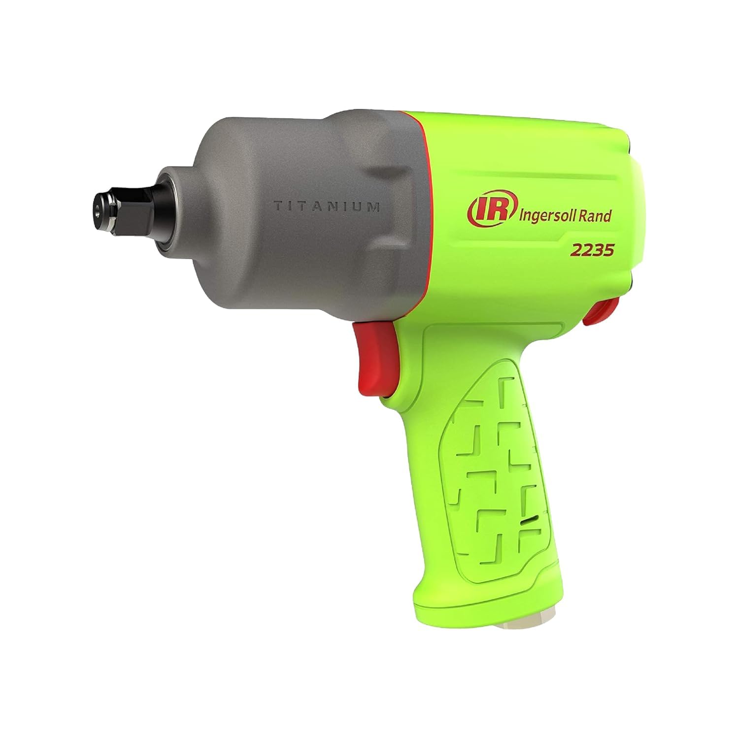 Ingersoll Rand Impact Wrench 2235QTiMAX-G, 1/2", 1760 Nm Torque, Titanium Hammer Case, Lightweight 2.1 kg, High-Visibility Green Finish