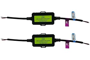 Anycar Led Decoder D1S D3S/D2R/D3R Canbus Resistor Anti-Flicker Harness Headlight Bulb Decoder for LED Headlight Warning