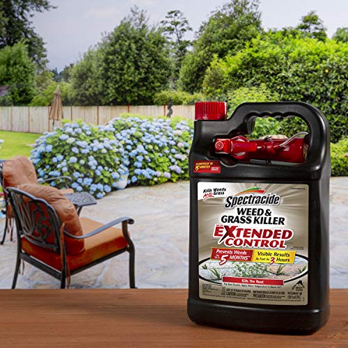 Spectracide Weed & Grass Killer with Extended Control, ReadytoUse, 1