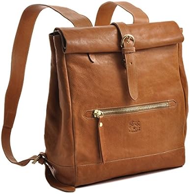 Amazon Il Bisonte イルビゾンテ バッグ メンズ New バックパック リュック ブラウン 702 Po 681 並行輸入品 シューズ バッグ