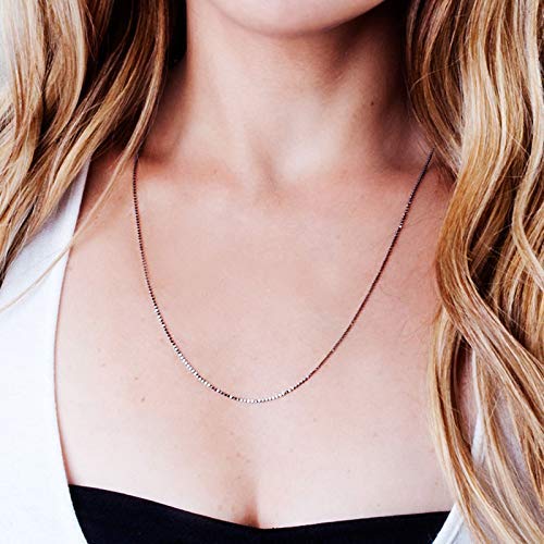 Silver Necklace Chain 18 Inch Outlet 