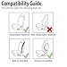 FH Group Front Set Faux Leather Car Seat Covers Low Back Seat with Removable Headrest, Universal Fit, Airbag Compatible Car Seat Cover for SUV, Van, Black