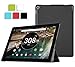 Google Nexus Pixel C case, KuGi ®High quality ultra-thin Smart Cover Case Only fit for Google Nexus Pixel C Tablet. (Black)