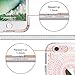 MOSNOVO iPhone 6S Plus Case/Clear iPhone 6 Plus Case, White Henna Mandala Floral Lace Printed Clear Design Transparent Plastic Back with TPU Bumper Protective Cover for iPhone 6 Plus/iPhone 6S Plus