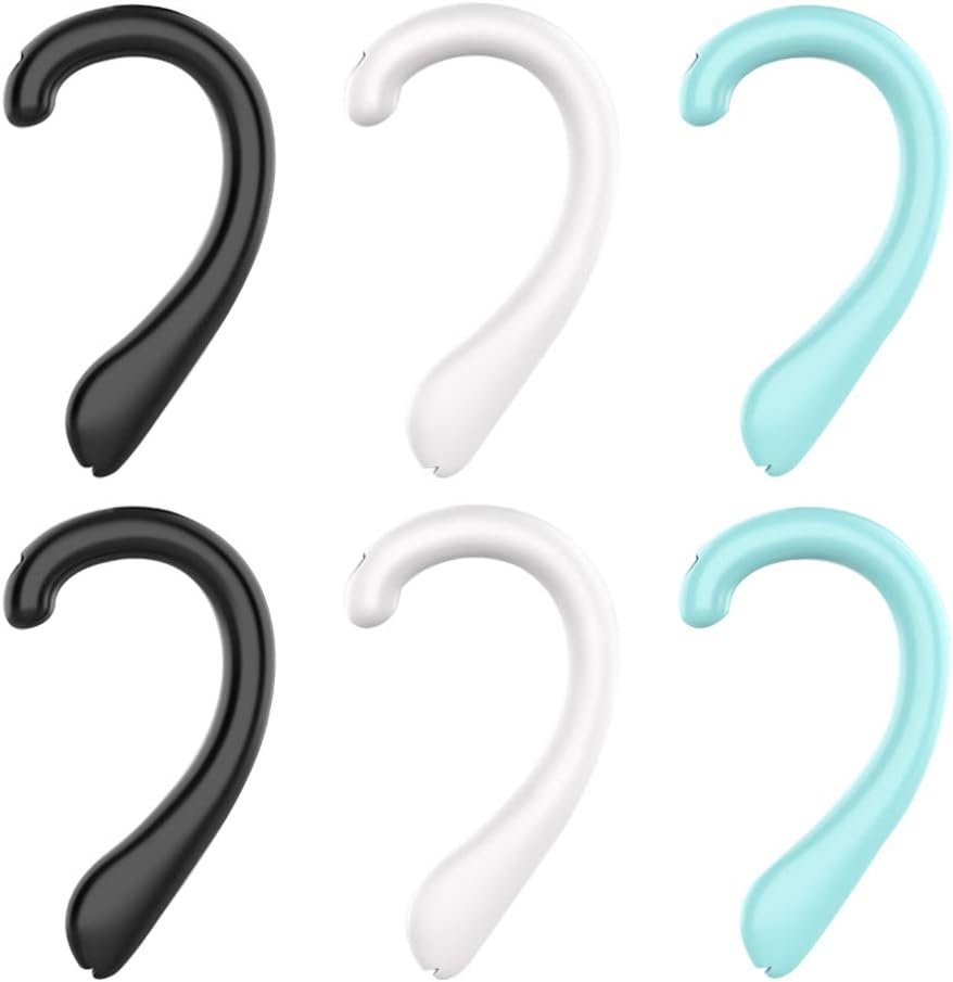 Artibetter 3 works Mouth Mask Ear Loops Ear Back Grips Silicone Hook Earbud Ear Protective Cover for Wearing Face Mask