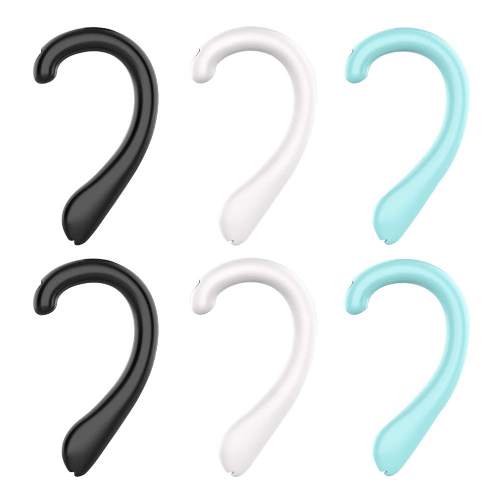Artibetter 3 Pairs Mouth Mask Ear Loops Ear Back Grips Silicone Hook Earbud Ear Protective Cover for Wearing Face Mask