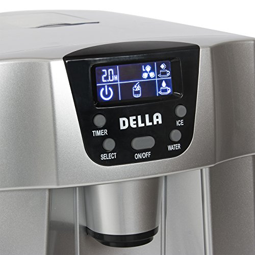 Della 2in1 Water Dispenser W/BuiltIn Ice Maker Freestanding Machine