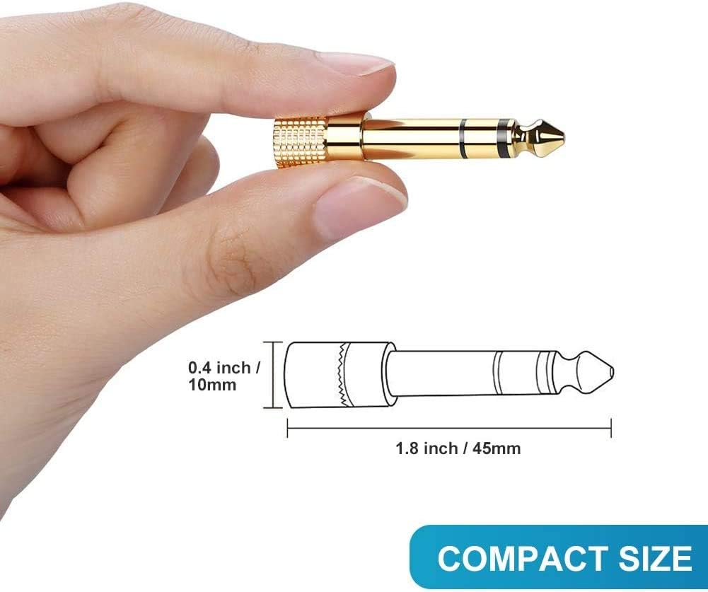 Akls HEADPHONE ADAPTER PREMIUM QUALITY GOLD - Image 3