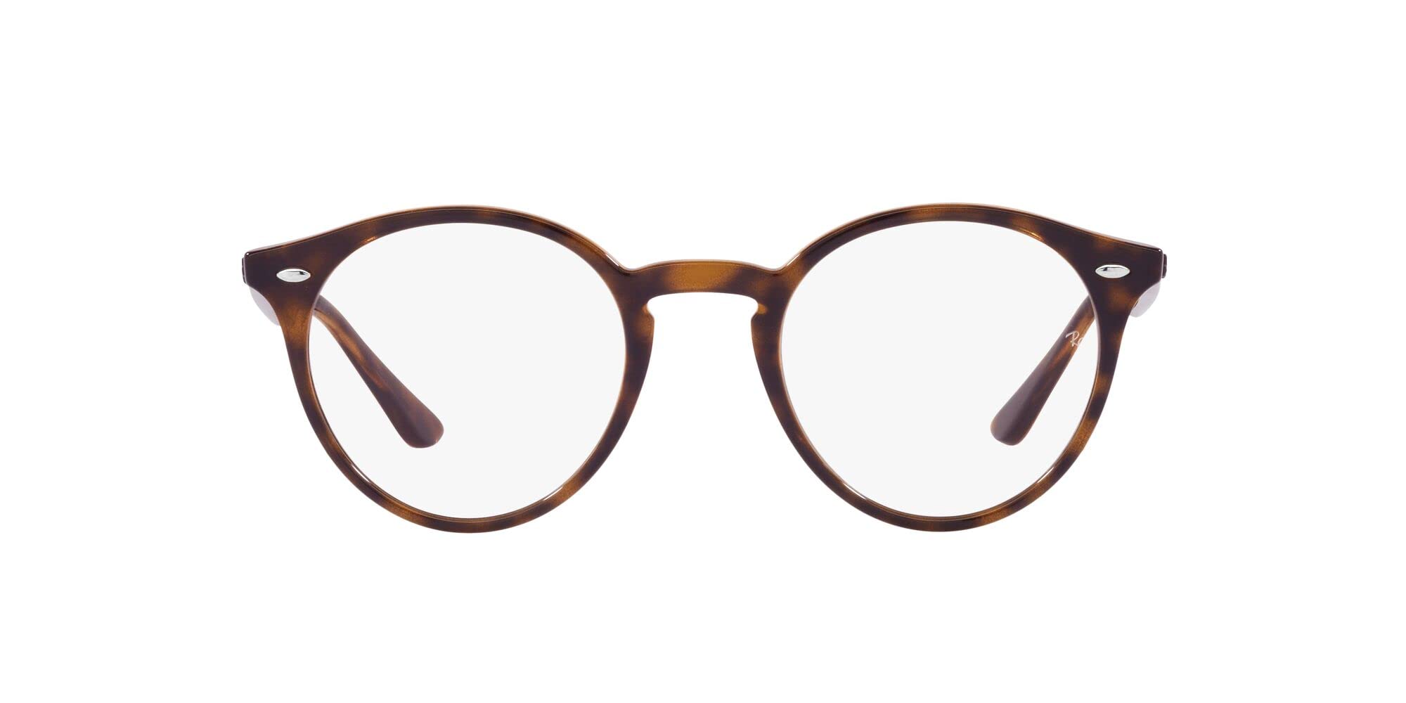 Ray-Ban Unisex RB2180 Round Sunglasses, Havana /Transition Clear to Grey/Green Quartz, 49 mm Image