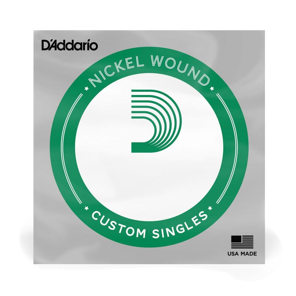 D'Addario XLB090 .090 Long Scale Nickel Wound Single String for Bass Guitar