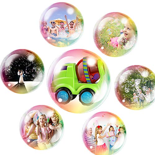 Bubble Machine, Tencoz Bubble Maker Blower with Bubble Solution Automatic Bubble Blowing Toys for Kids Parties Bath Wedding Indoor Outdoor Activities(Car) - Thumbnail 4