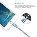 iPhone Charging Cable Novtech iPhone Cord 2 Pack 6FT Lightning Charger Cable Certified Charging Cord for iPhone X 8 7 Plus 6S 6 SE 5S 5C 5 iPad 2 3 4 Mini Air Pro iPod Nano 7 Blue