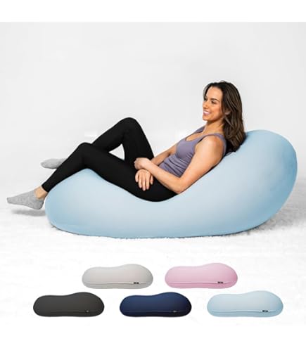 Amazon.com: Yogibo Short Bean Bag Lounger Chair for Adults, Kids