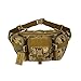 Huntvp Tactical Waist Pack Bag Military Fanny Packs WR Hip Belt Bag Pouch for Hiking Climbing Outdoor Bumbag-Jungle Camouflage