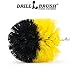 Drill Brush - Bathroom Cleaning Accessories - Shower Cleaner Brush - Scrub Brush - Bath Mat - Bathtub Brush - Sink Brush - Toilet Scrubbing Brush - Tile Flooring Cleaner - Grout Cleaner Brush for Home