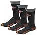 Harley-Davidson Men's UltraDri 3 Pack Poly Blend Riding Socks D99202870-001